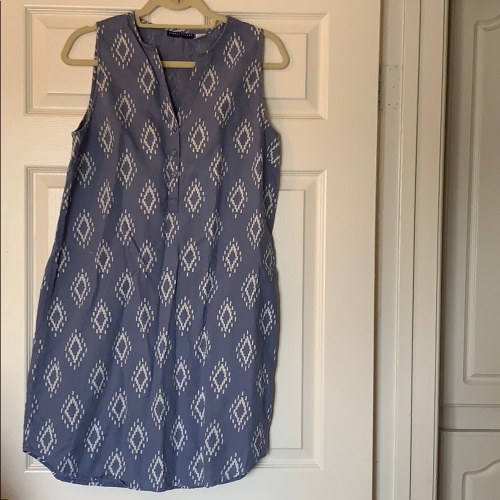 Anthropologie like vintage print summer dress